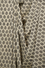 Off White HBP Cotton Saree - SROWCS3457
