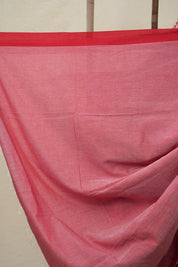 Lavender Bengal Cotton Saree With Lace - SRLBCSWL04