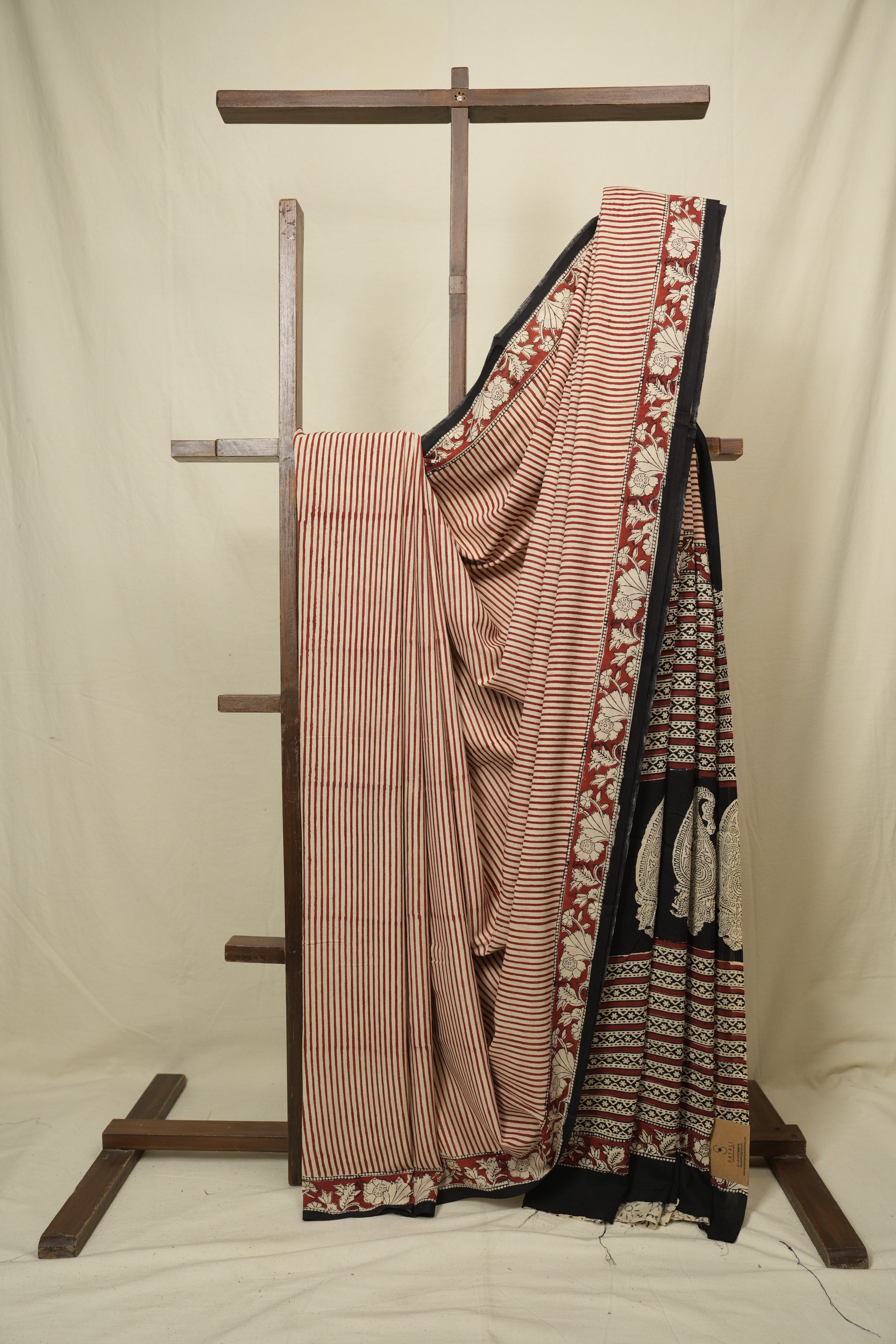 Beige HBP Cotton Saree - SRBCS3406