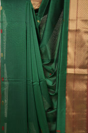 Green Maheshwari Saree - SRGMS916