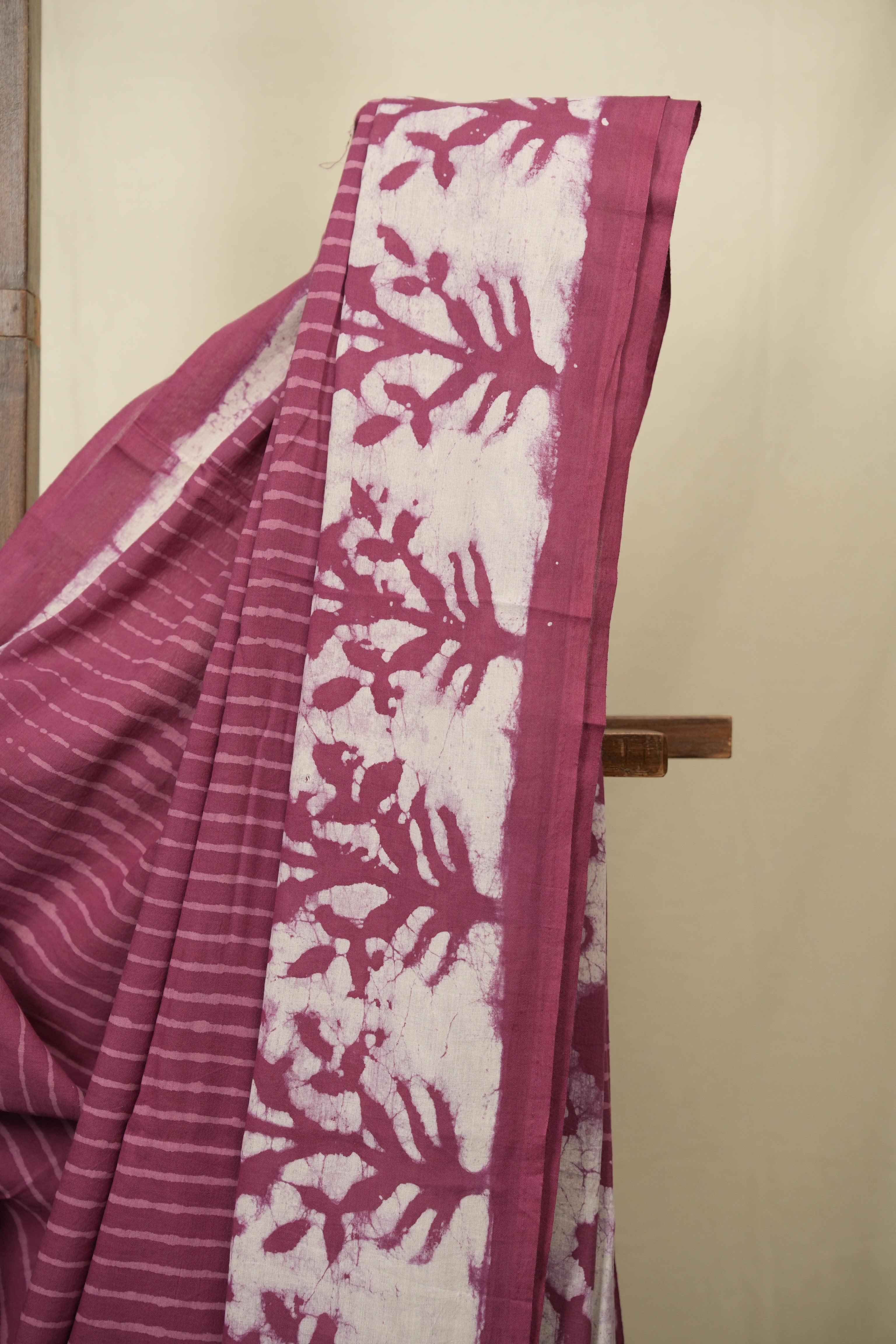 Onion Pink HBP Cotton Saree - SROPCS3459