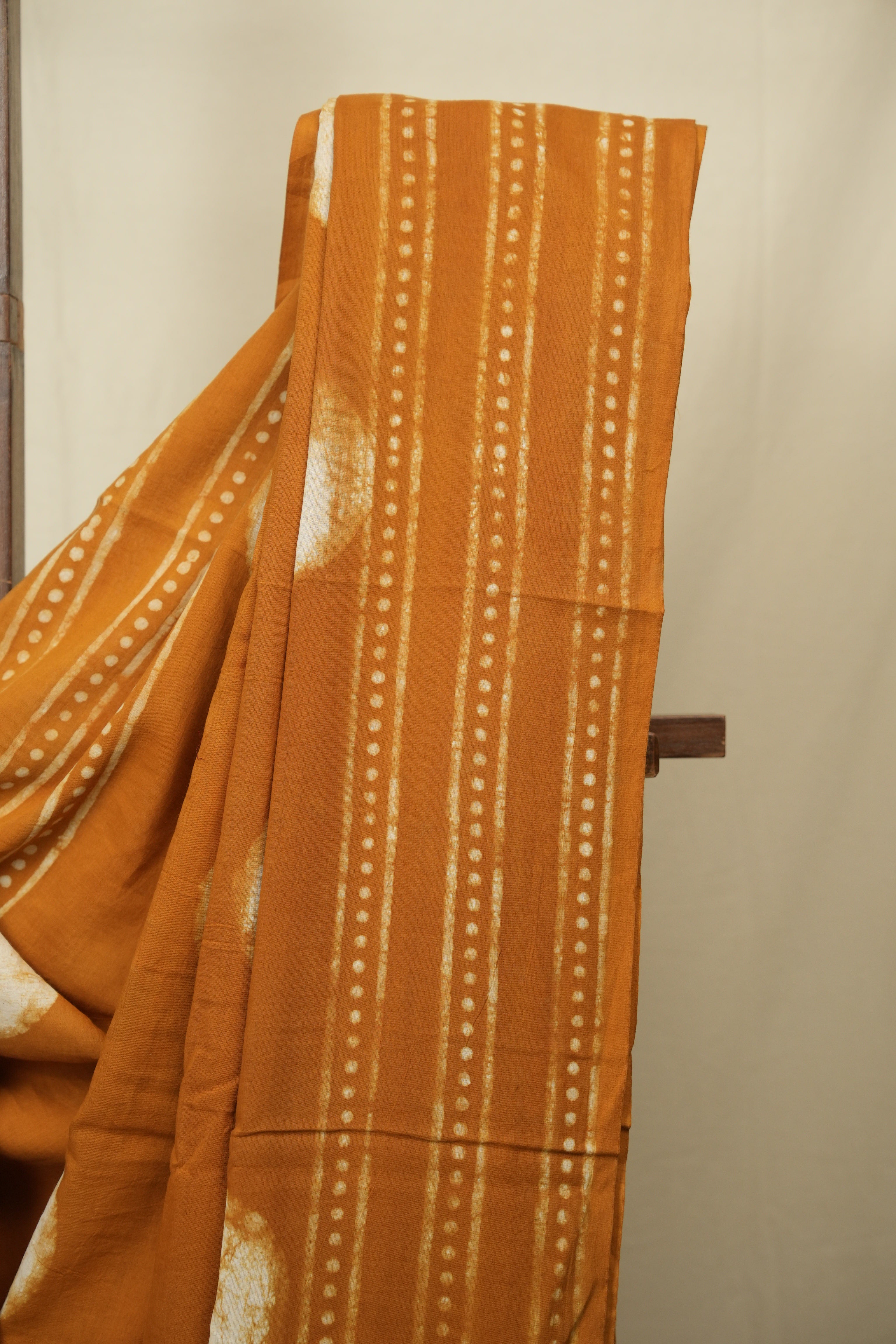 Occur Yellow HBP Cotton Saree - SROYCS3452