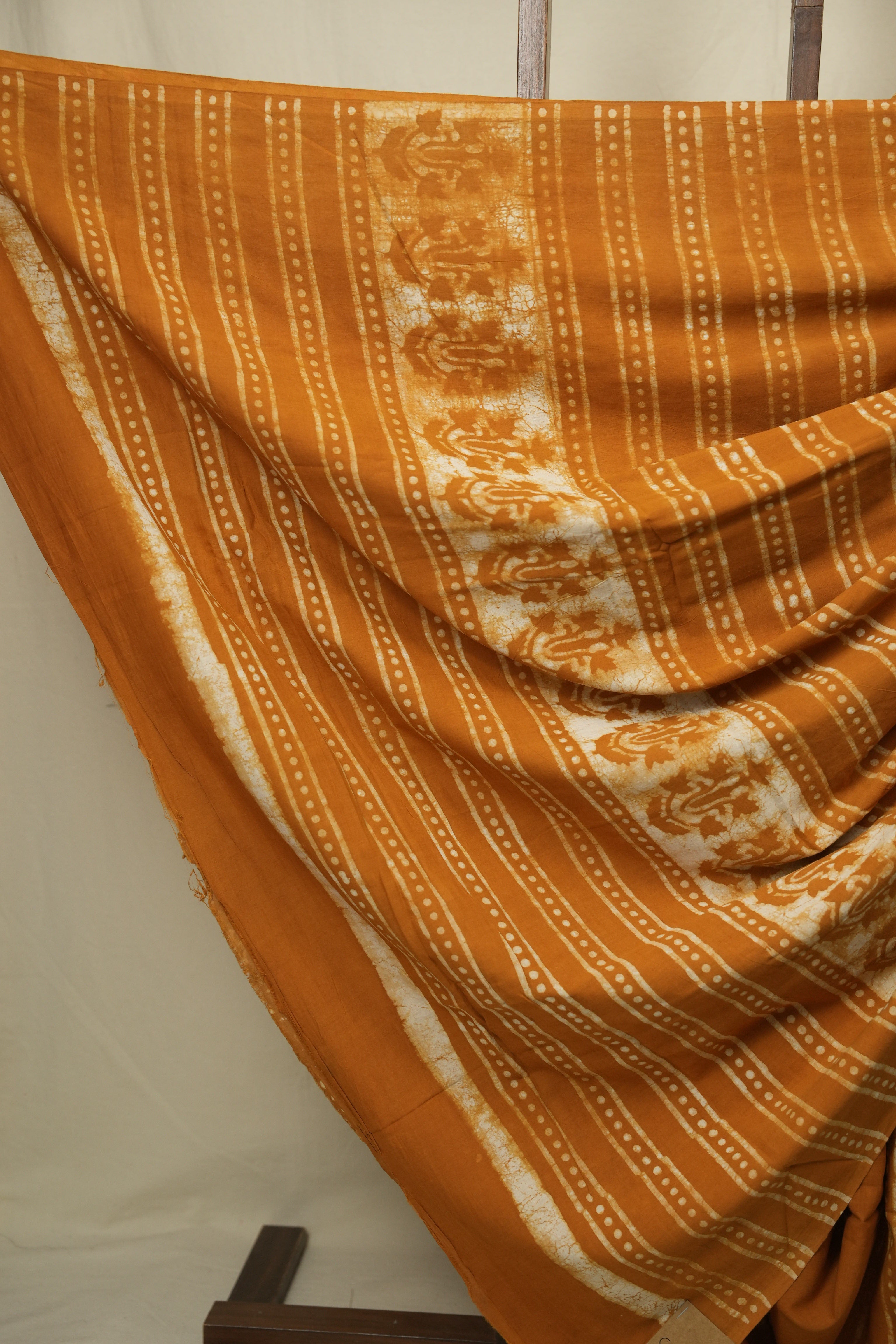 Occur Yellow HBP Cotton Saree - SROYCS3452