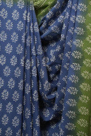 Blue HBP Cotton Saree - SRBCS3448