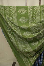 Blue HBP Cotton Saree - SRBCS3448