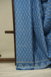 Blue HBP Cotton Saree - SRBCS3439