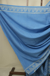 Blue HBP Cotton Saree - SRBCS3439
