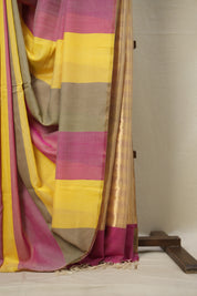 Multicolor Maheshwari Saree - SRMMS925