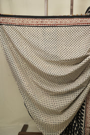 Brown HBP Cotton Saree - SRBCS3438