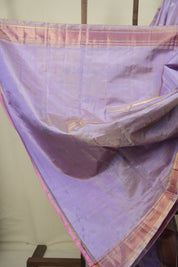 Lavender Tissue Silk Paithani Saree - SRLTSPS818