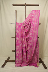 Pink HBP Cotton Saree - SRPCS3432