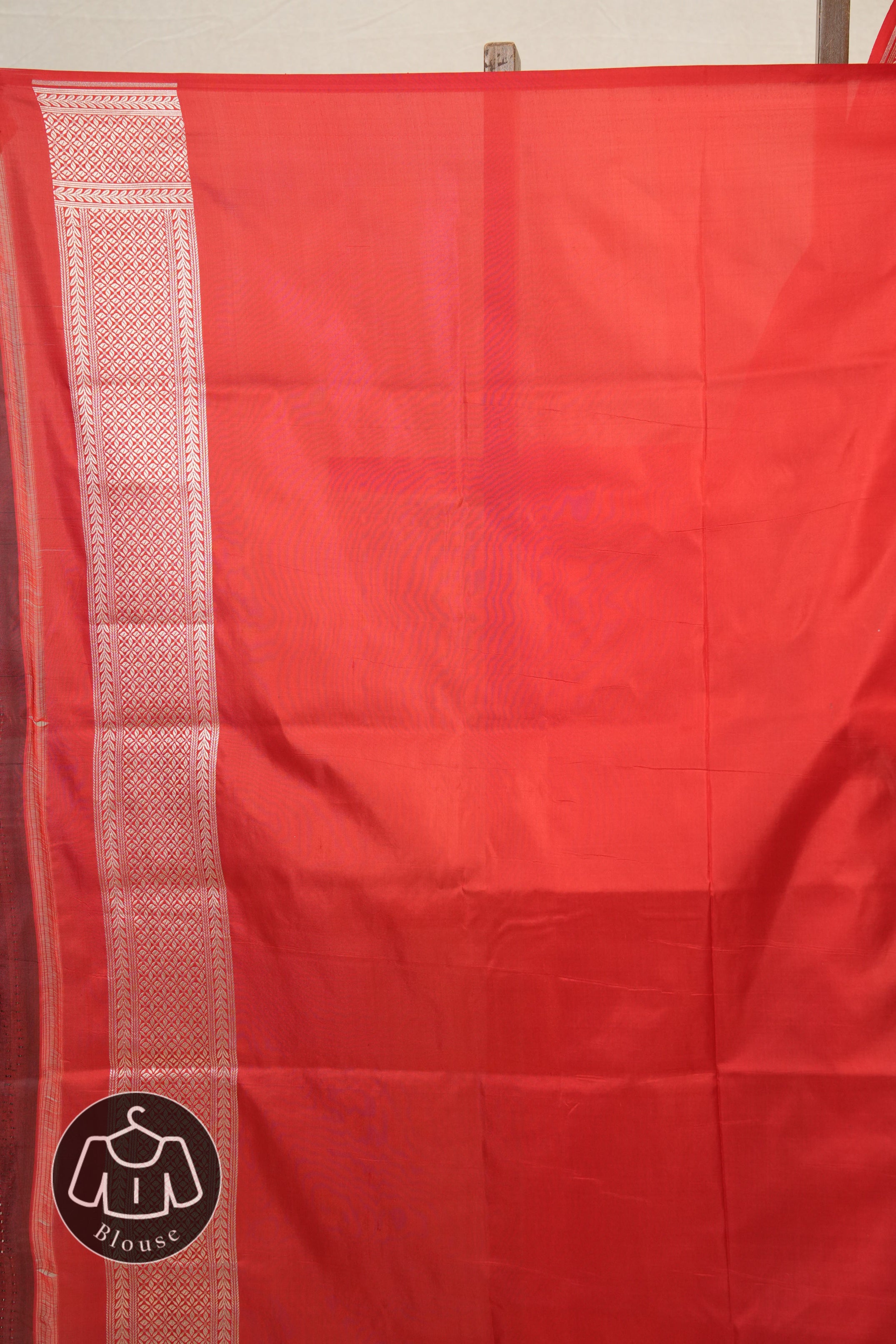 Scarlet Red Banarasi Silk Saree - SRSRBSS763