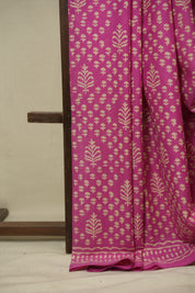 Pink HBP Cotton Saree - SRPCS3432