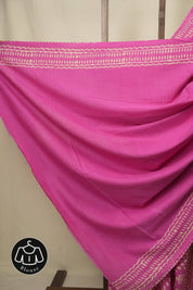 Pink HBP Cotton Saree - SRPCS3432