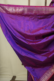 Purple Silk Paithani Saree - SRPSPS811