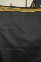 Black Silk Paithani Saree - SRBSPS814