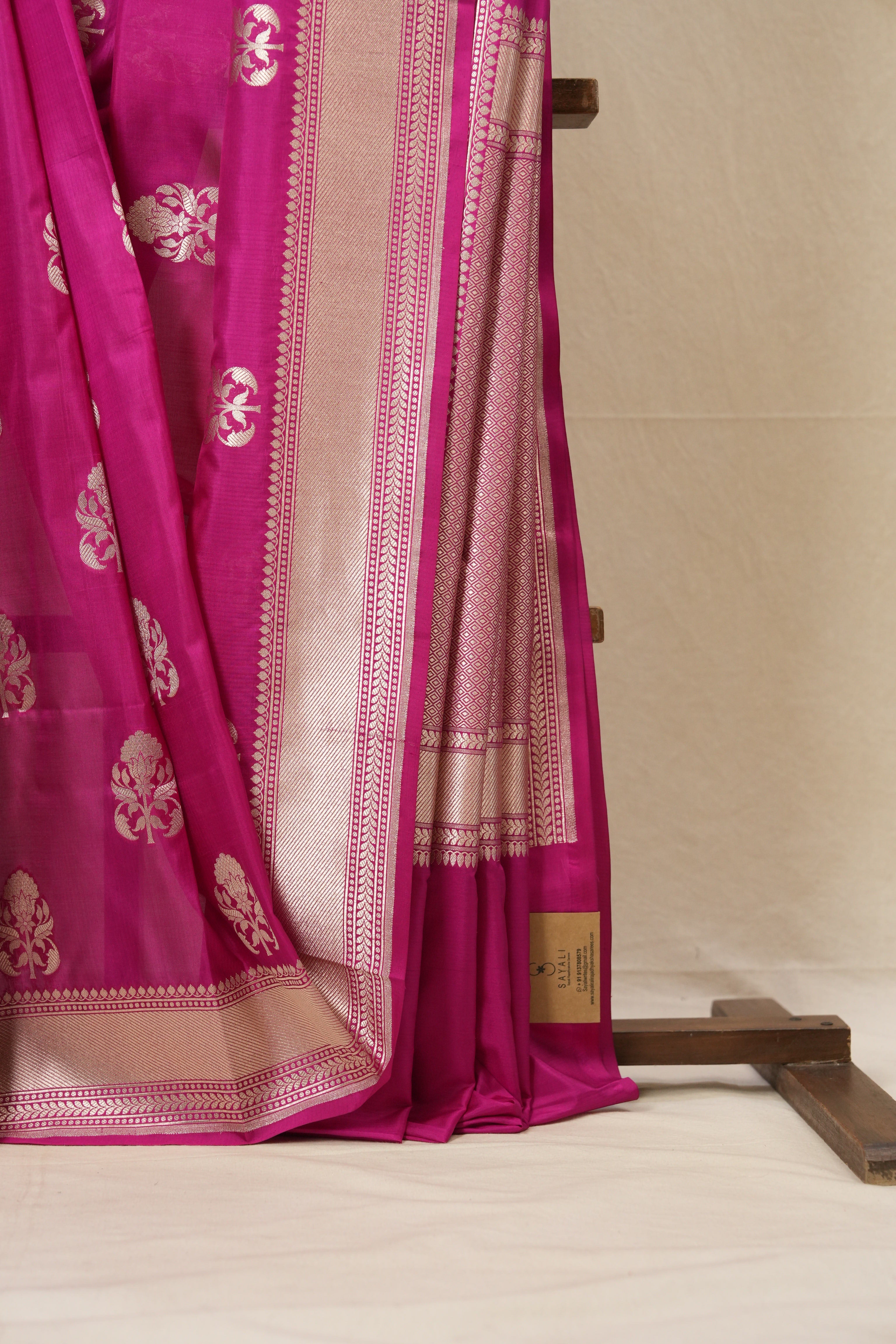 Barbie Pink Banarasi Silk Saree - SRBPBSS765