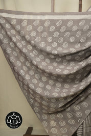 Grey HBP Cotton Saree - SRGCS3433