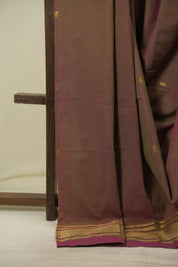 Dual Tone Pink Cotton Paithani Saree - SRDTPCPS829