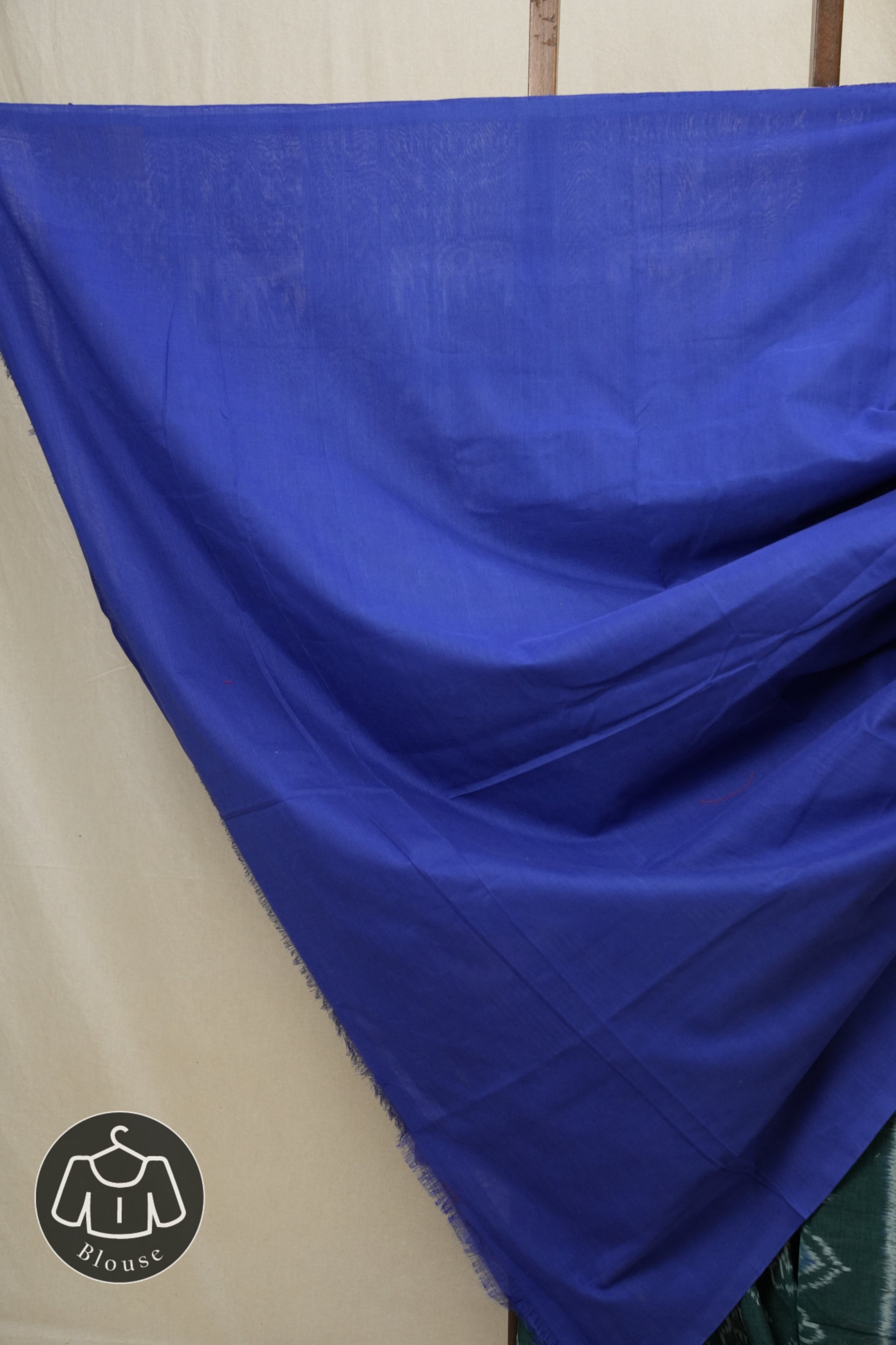 Green Blue Pochampalli Cotton Ikat Saree - SRGBPCIS546