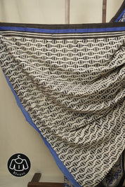 Blue HBP Cotton Saree - SRBCS3427