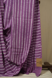 Lilac HBP Cotton Saree - SRLCS3425