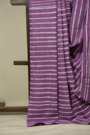Lilac HBP Cotton Saree - SRLCS3425