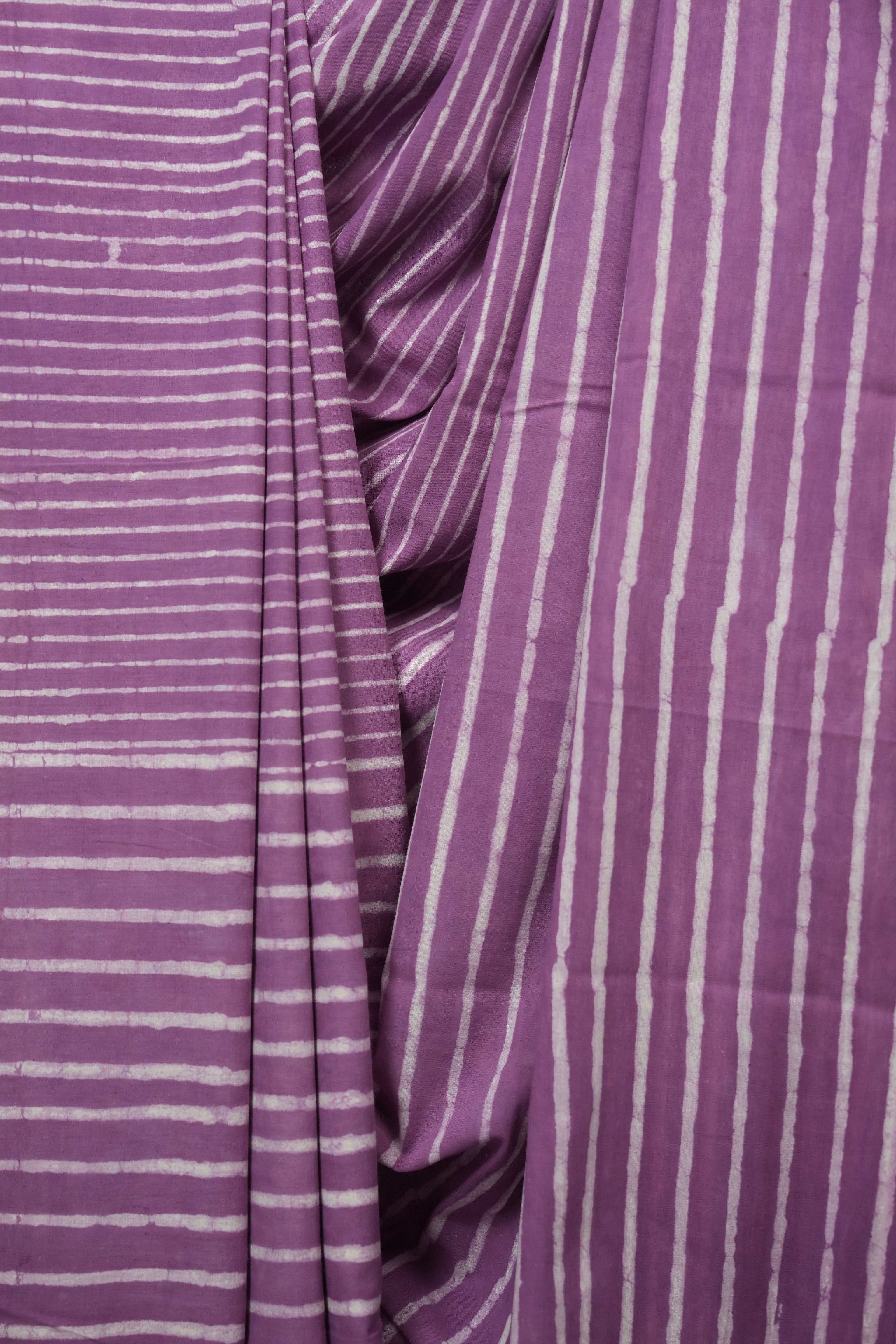 Lilac HBP Cotton Saree - SRLCS3425