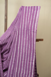 Lilac HBP Cotton Saree - SRLCS3425