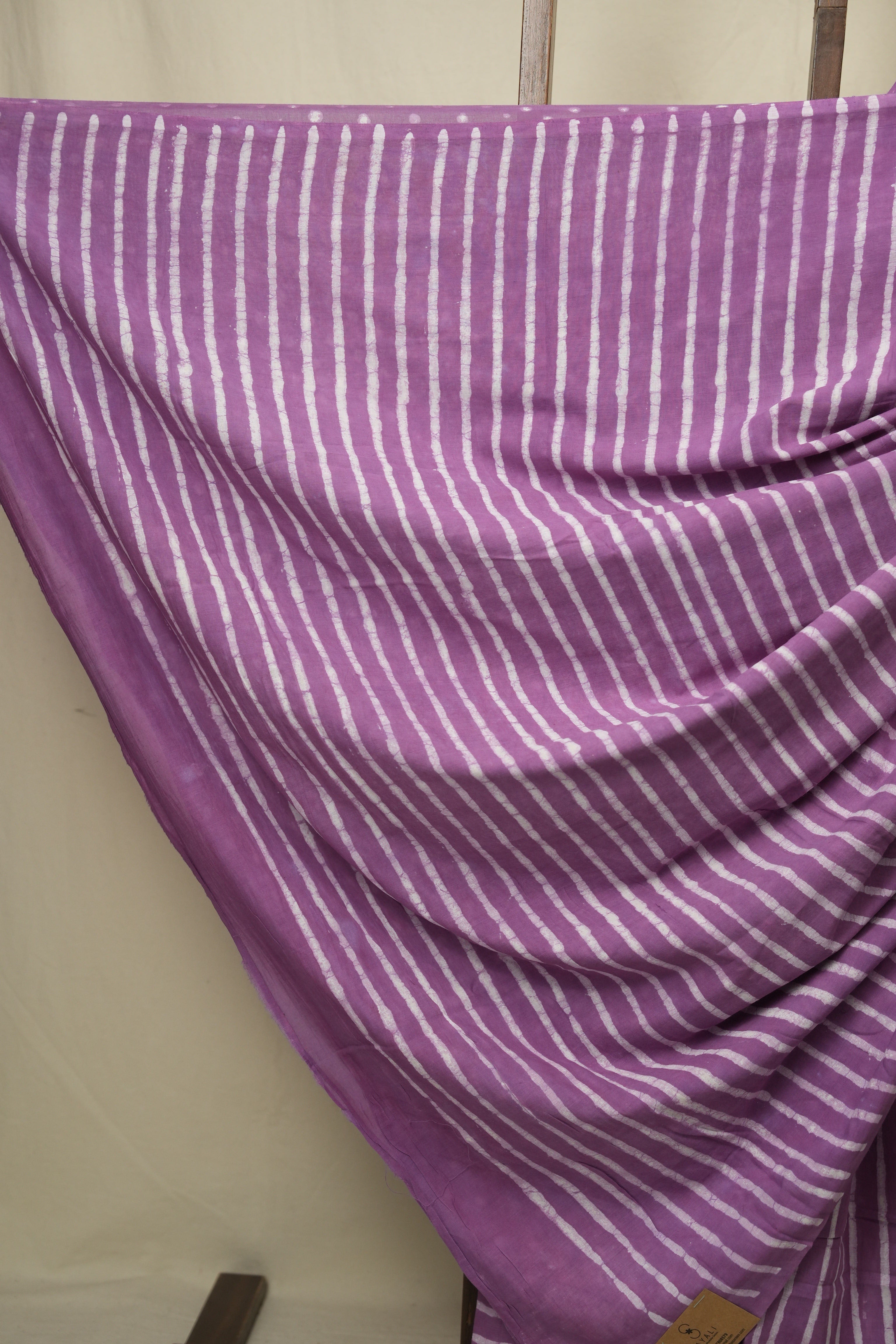 Lilac HBP Cotton Saree - SRLCS3425