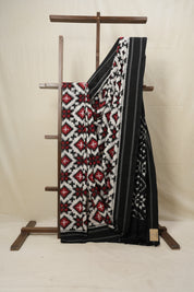 Multi Colour Pochampalli Cotton Ikat Saree - SRMCPCIS550