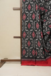 Multicolour Pochampalli Cotton Ikat Saree - SRMPCIS548