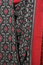 Multicolour Pochampalli Cotton Ikat Saree - SRMPCIS548