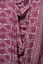 Pink HBP Cotton Saree - SRPCS3390