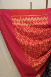 Multicolour Pochampalli Cotton Ikat Saree - SRMPCIS548