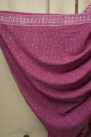 Pink HBP Cotton Saree - SRPCS3390
