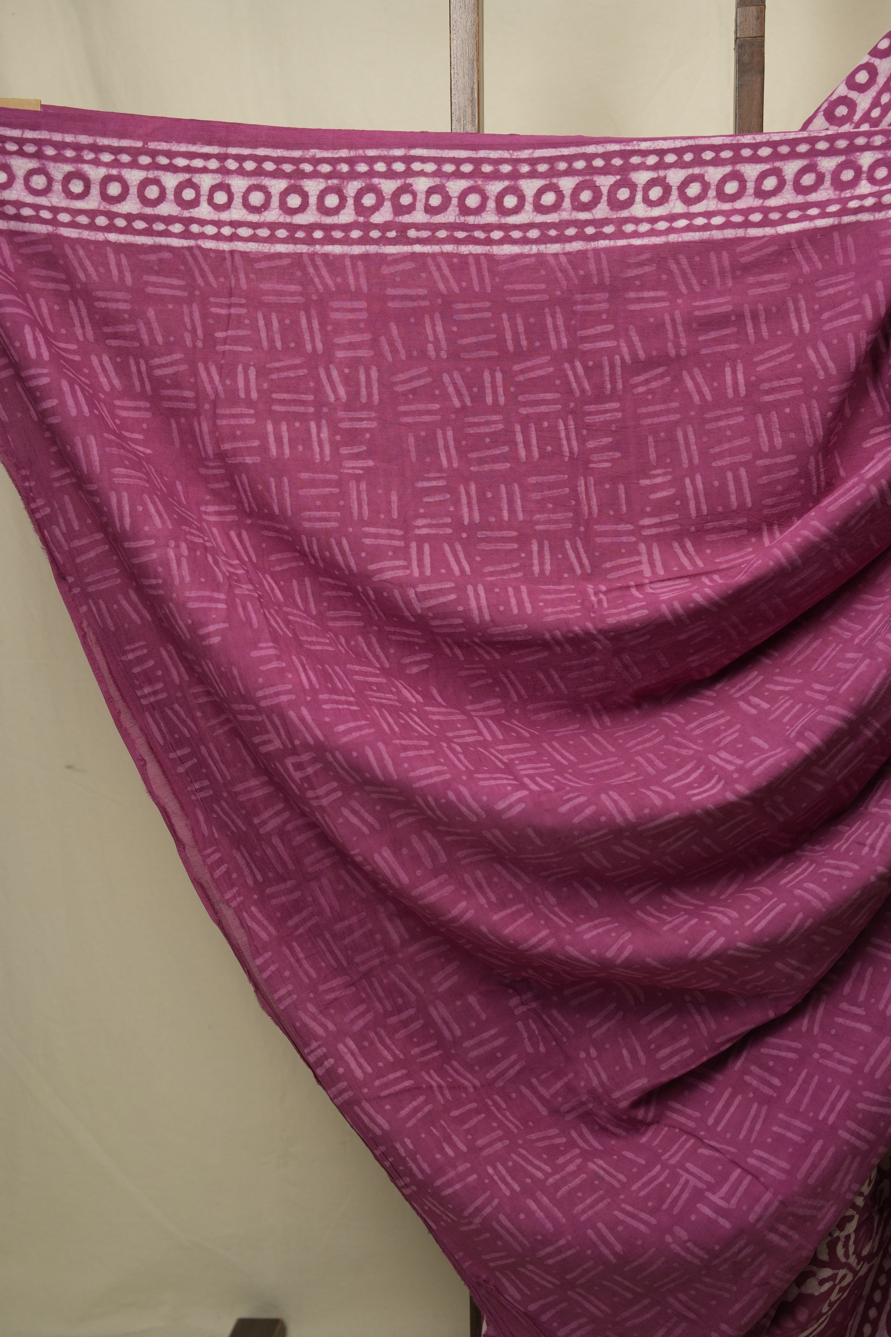 Pink HBP Cotton Saree - SRPCS3390