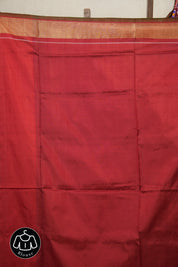 Maroon Pochampalli Silk Ikat Saree - SRMPSIS167