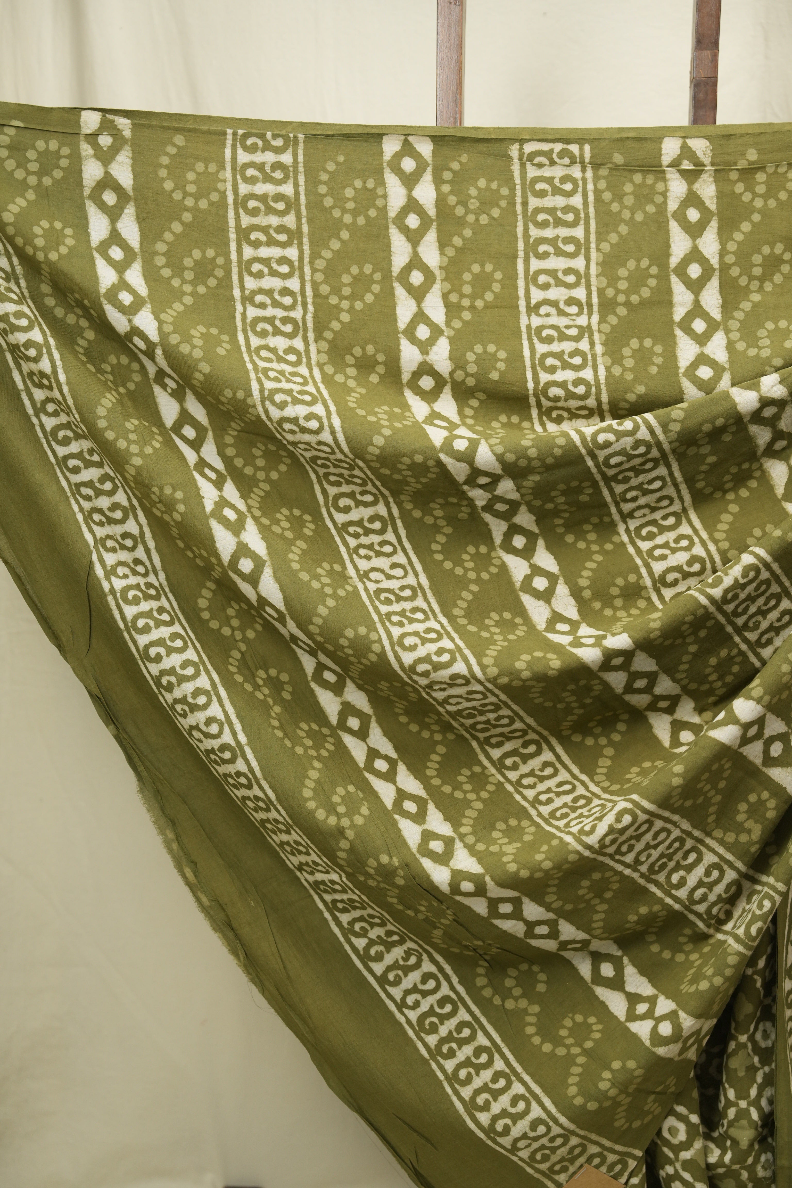 Mehendi HBP Cotton Saree - SRMCS3395
