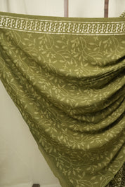 Mehendi HBP Cotton Saree - SRMCS3395