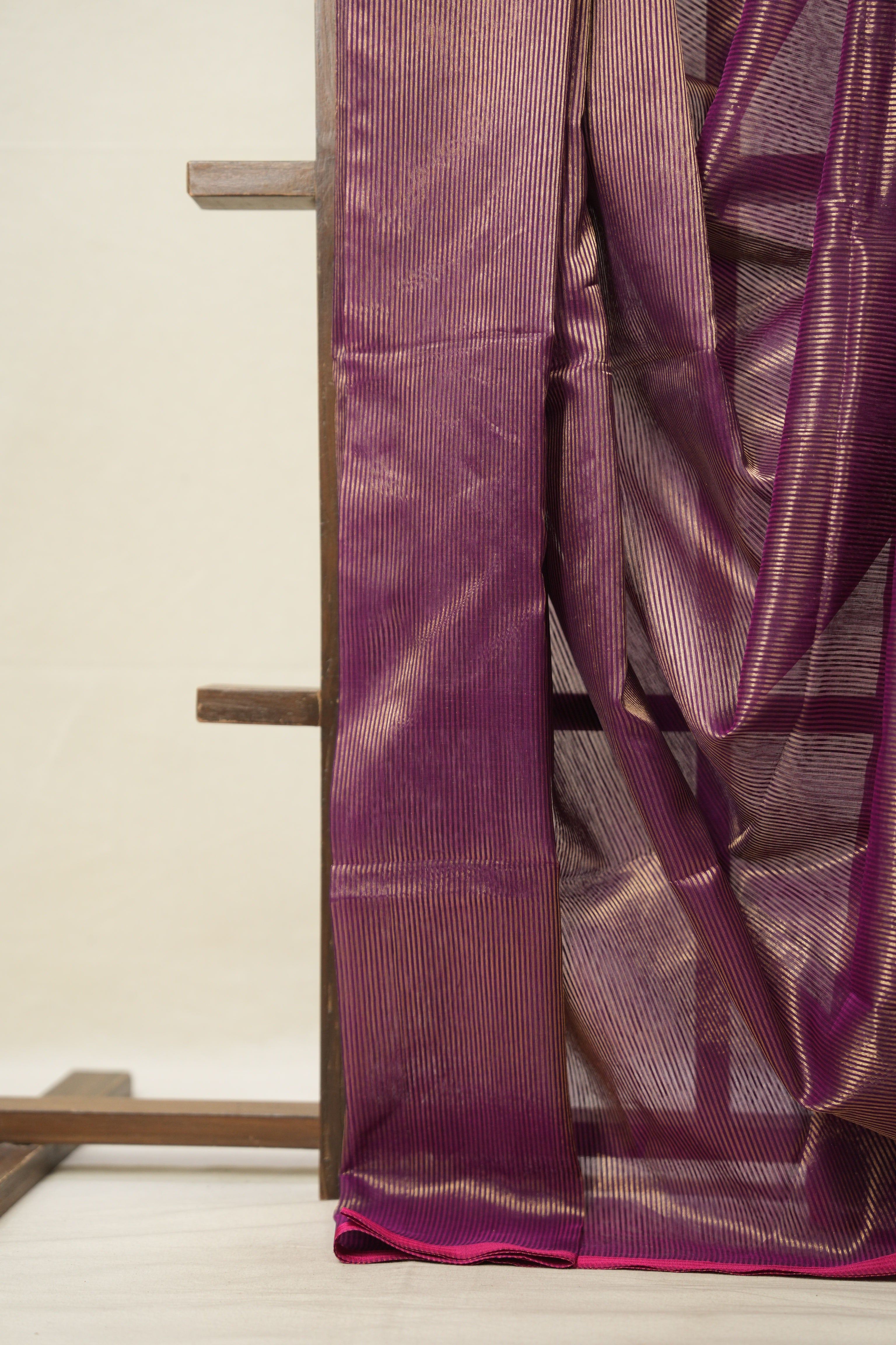 Purple Maheshwari Saree - SRPMS935