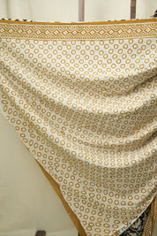 Black HBP Cotton Saree - SRBCS3396