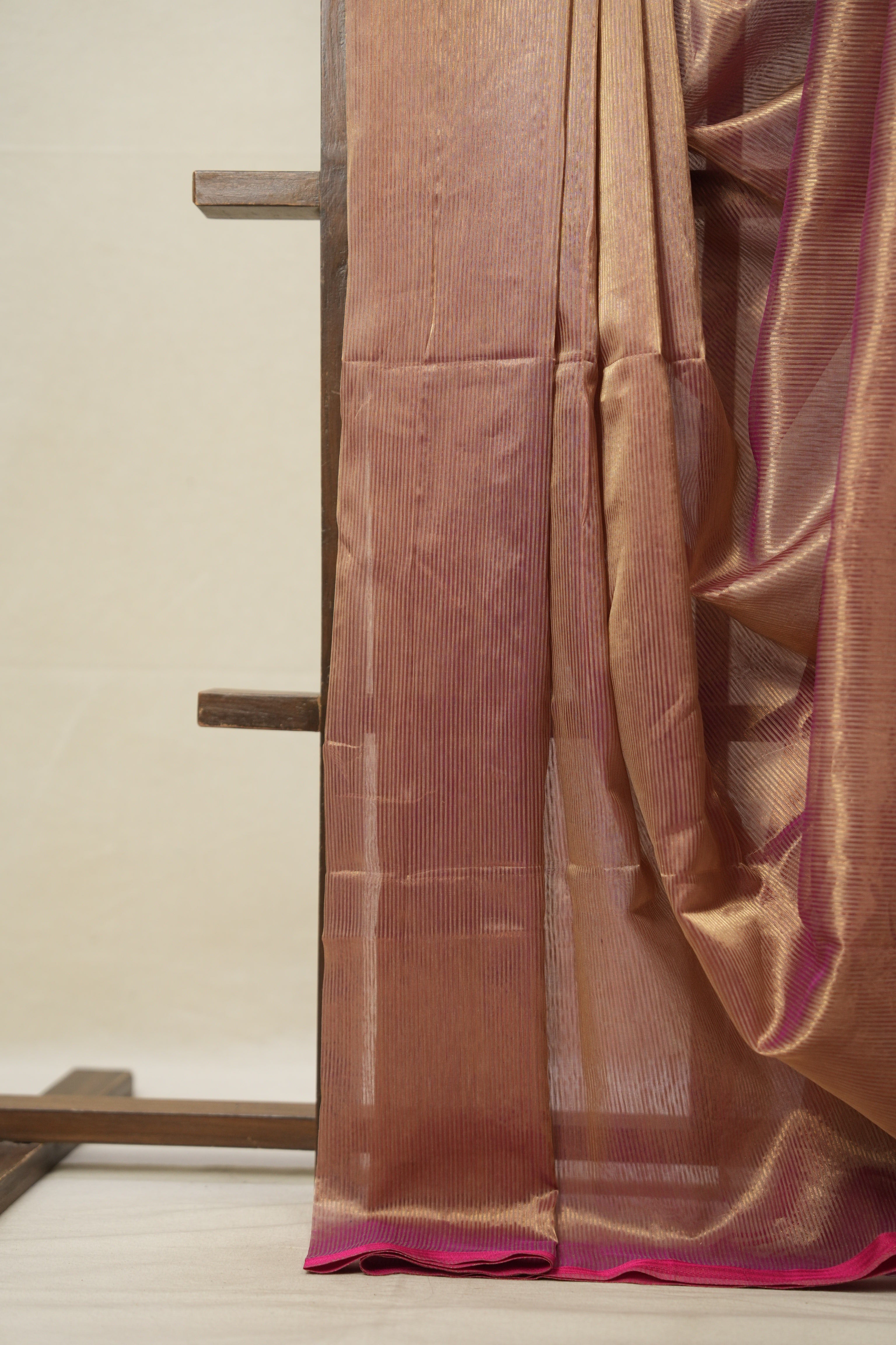 Greyish Pink Maheshwari Saree - SRGPMS936