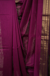 Magenta Maheshwari Saree - SRMMS895