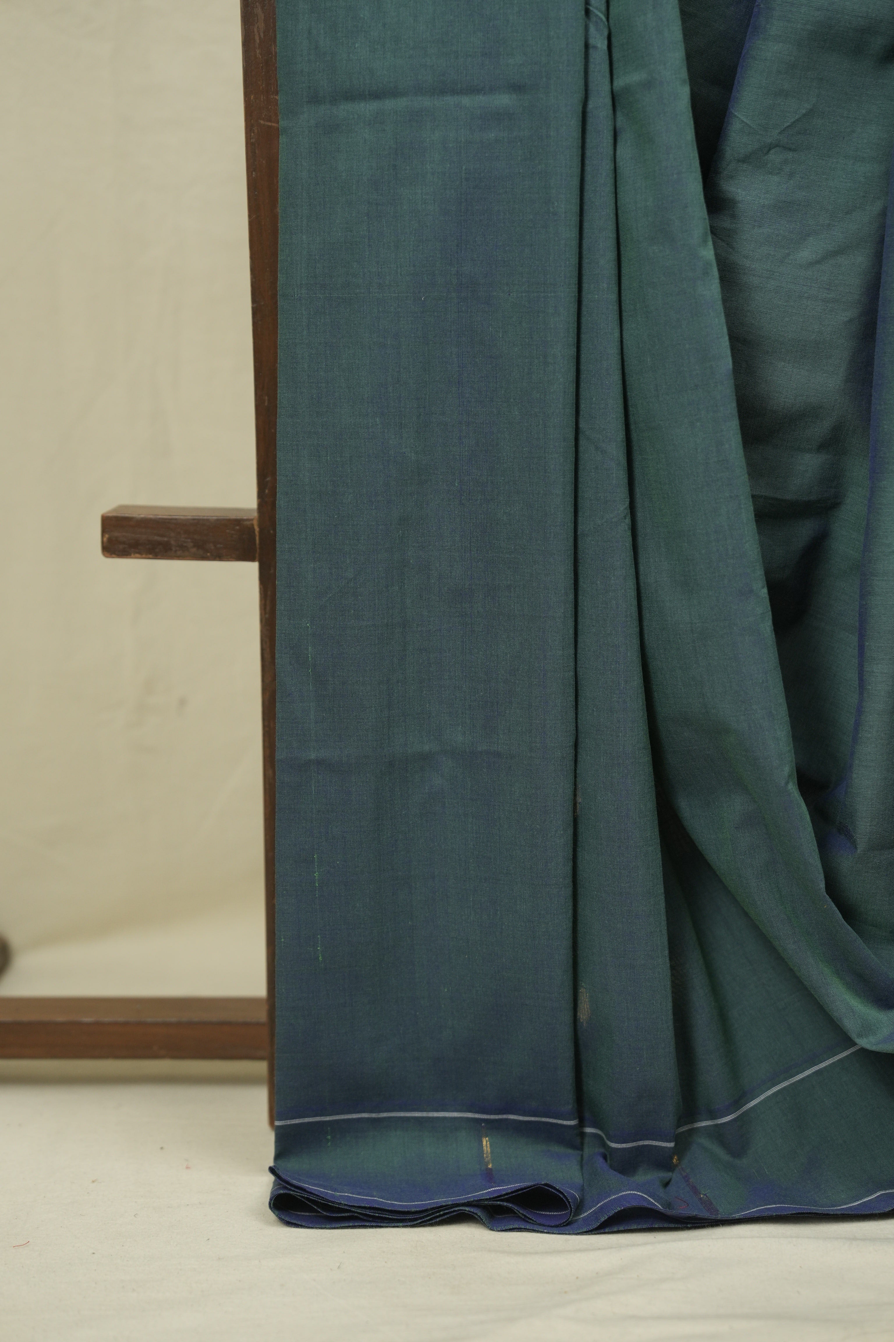 Dual Tone Cotton Paithani Saree - SRDTGCPS776