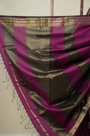 Magenta Maheshwari Saree - SRMMS895