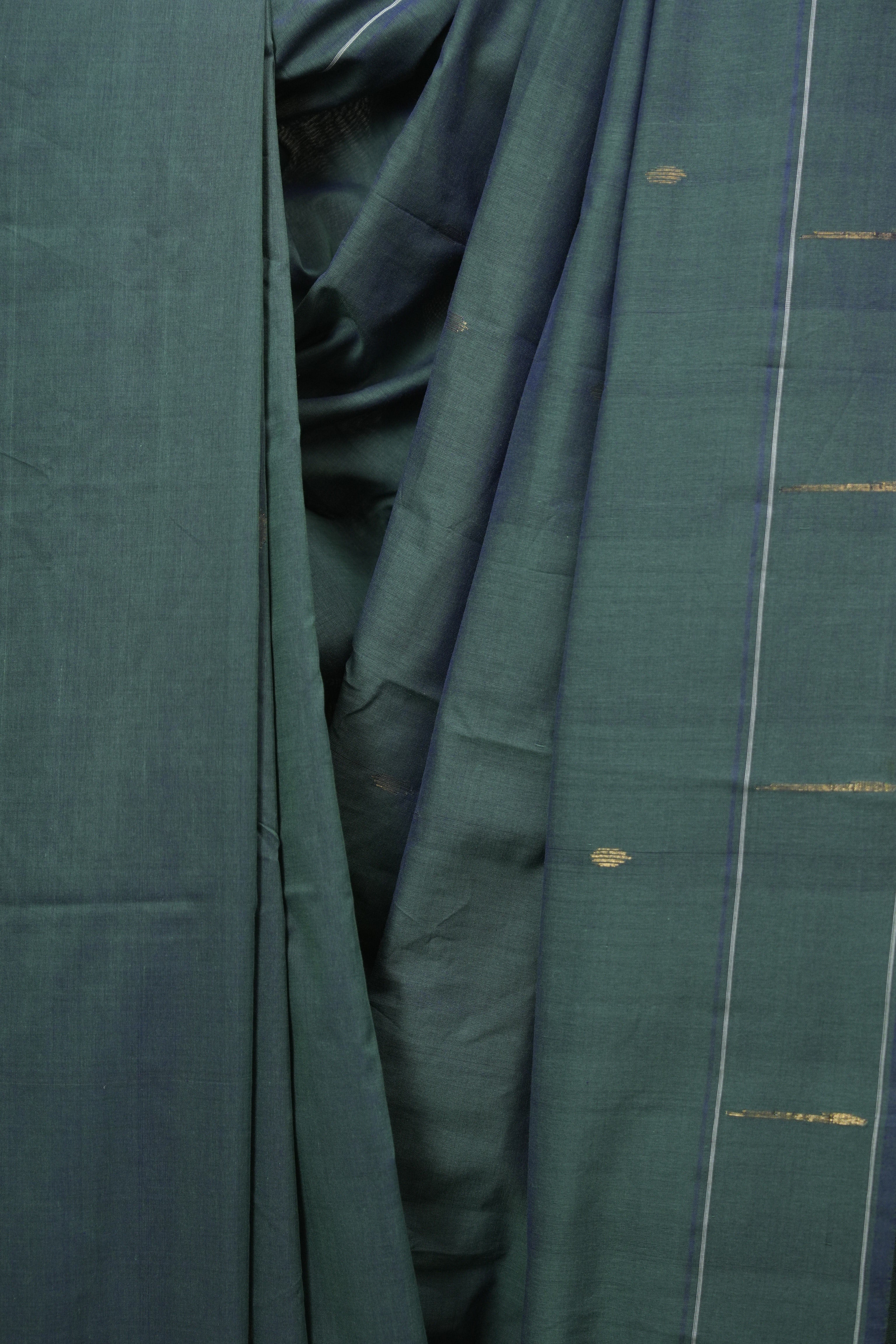 Dual Tone Cotton Paithani Saree - SRDTGCPS776