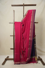 Pink Maheshwari Saree - SRPMS894