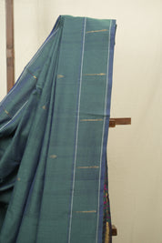Dual Tone Cotton Paithani Saree - SRDTGCPS776