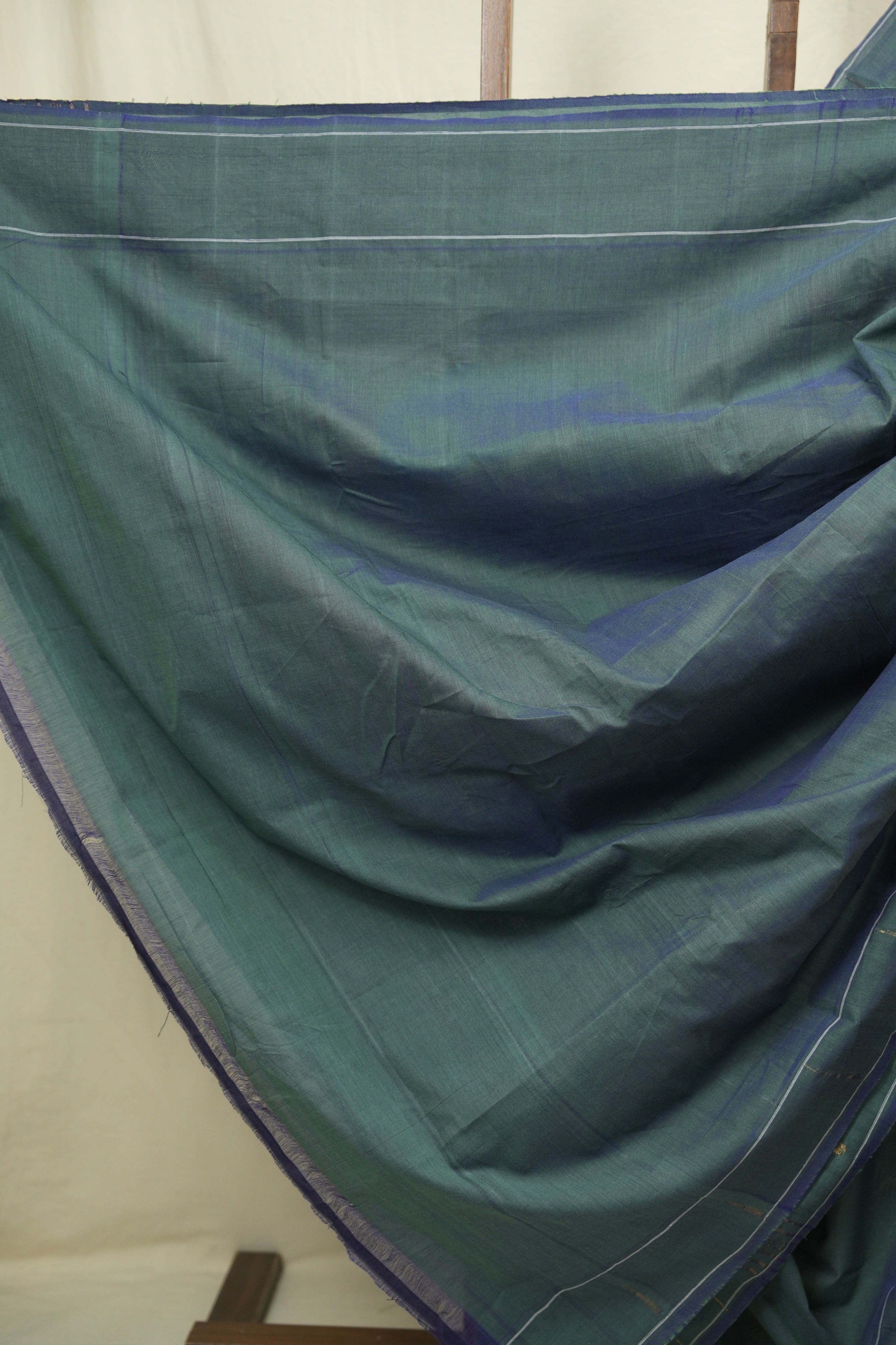 Dual Tone Cotton Paithani Saree - SRDTGCPS776
